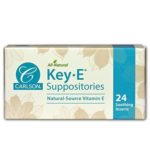 Carlson Key-E Suppositories 